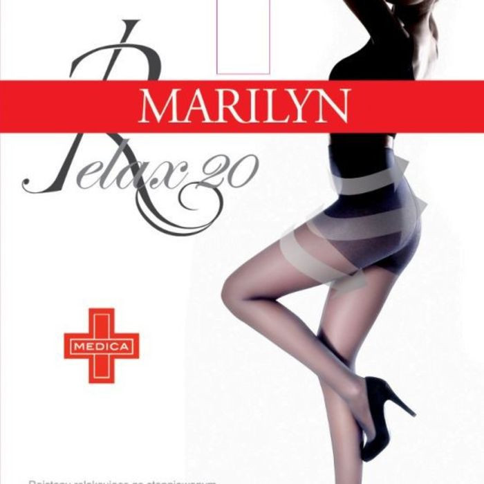 Dámské punčochové kalhoty Relax 20 den - Marilyn 2-S nero