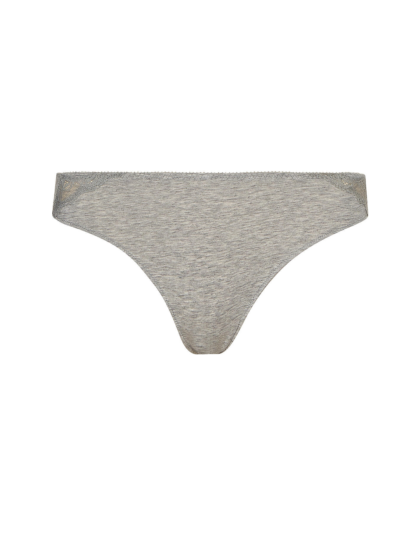 Dámské kalhotky - QF6743E P7A - šedá - Calvin Klein M šedá