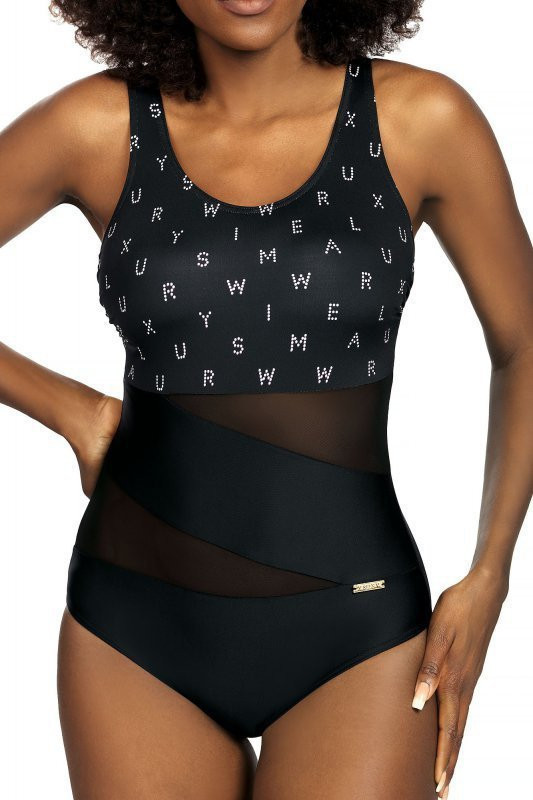 Dámské jednodílné plavky S36W Fashion sport - Self 3XL tyrkys
