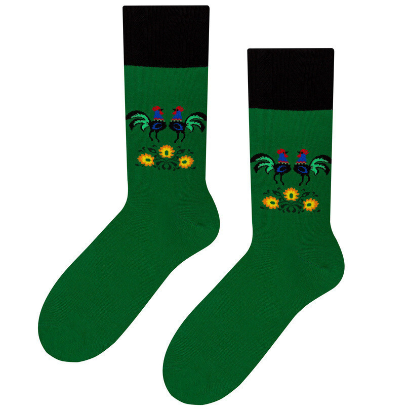 Pánské ponožky 056 zelená - Steven 45-47