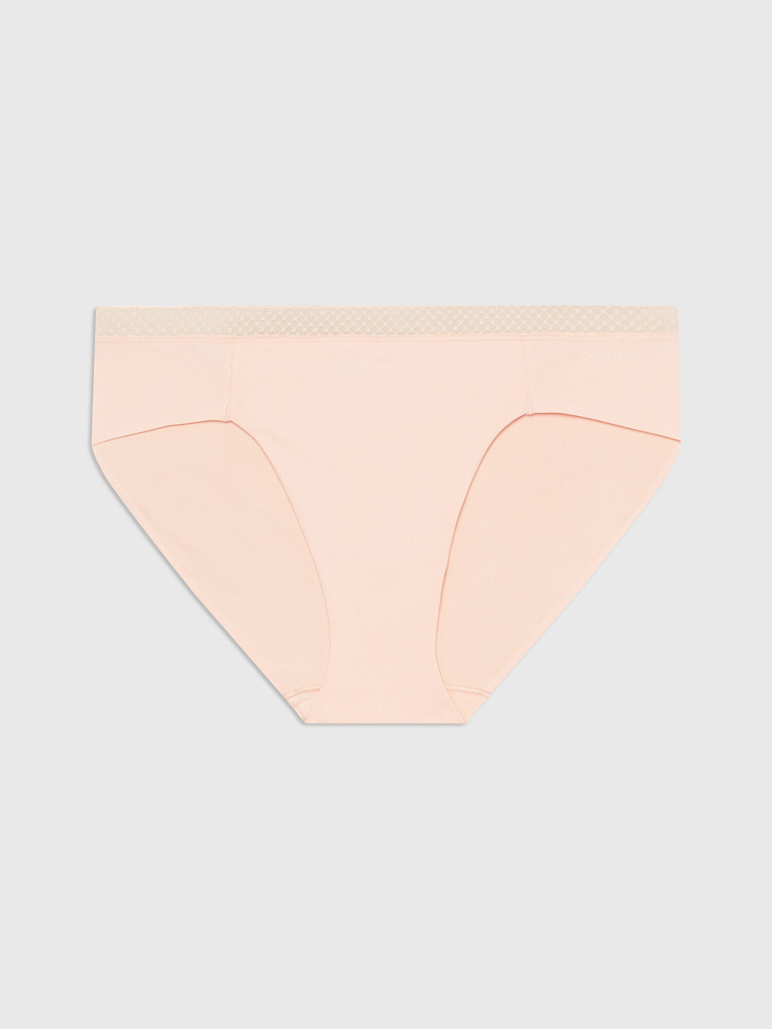 Dámské kalhotky BIKINI 000QF6308E A4E broskvové - Calvin Klein M