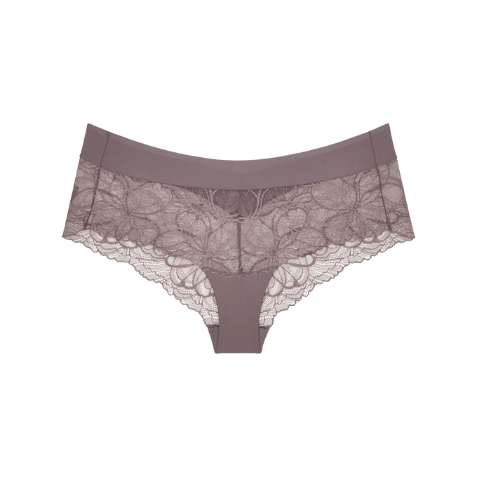 Dámské kalhotky Body Make-Up Illusion Lace Shorty - Triumph coffee sugar (3091) 044