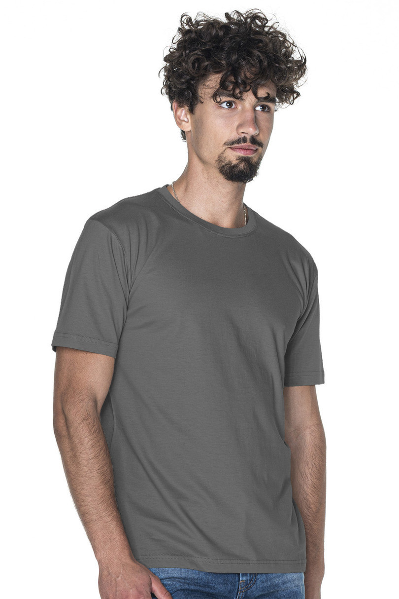 Pánské tričko T-shirt Heavy 21172 melanžově šedá 2XL