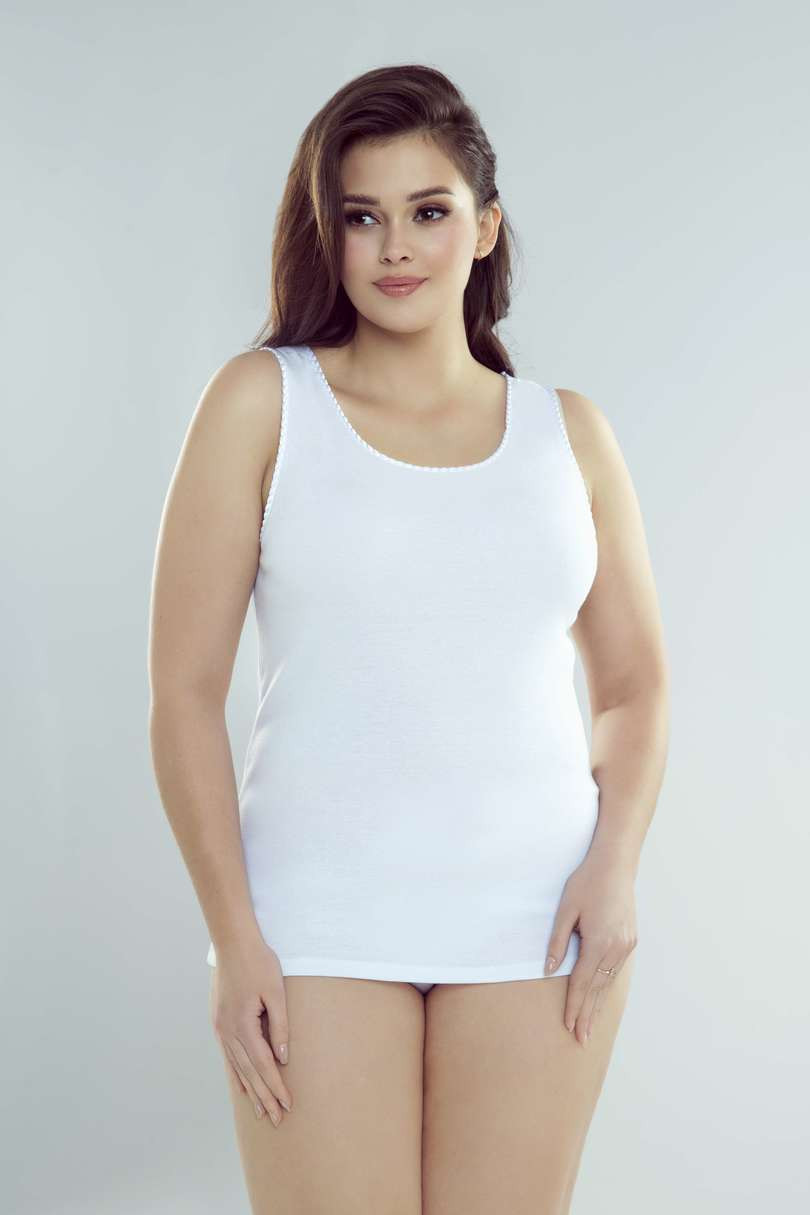 Dámská košilka TANIA - ELDAR bílá XL