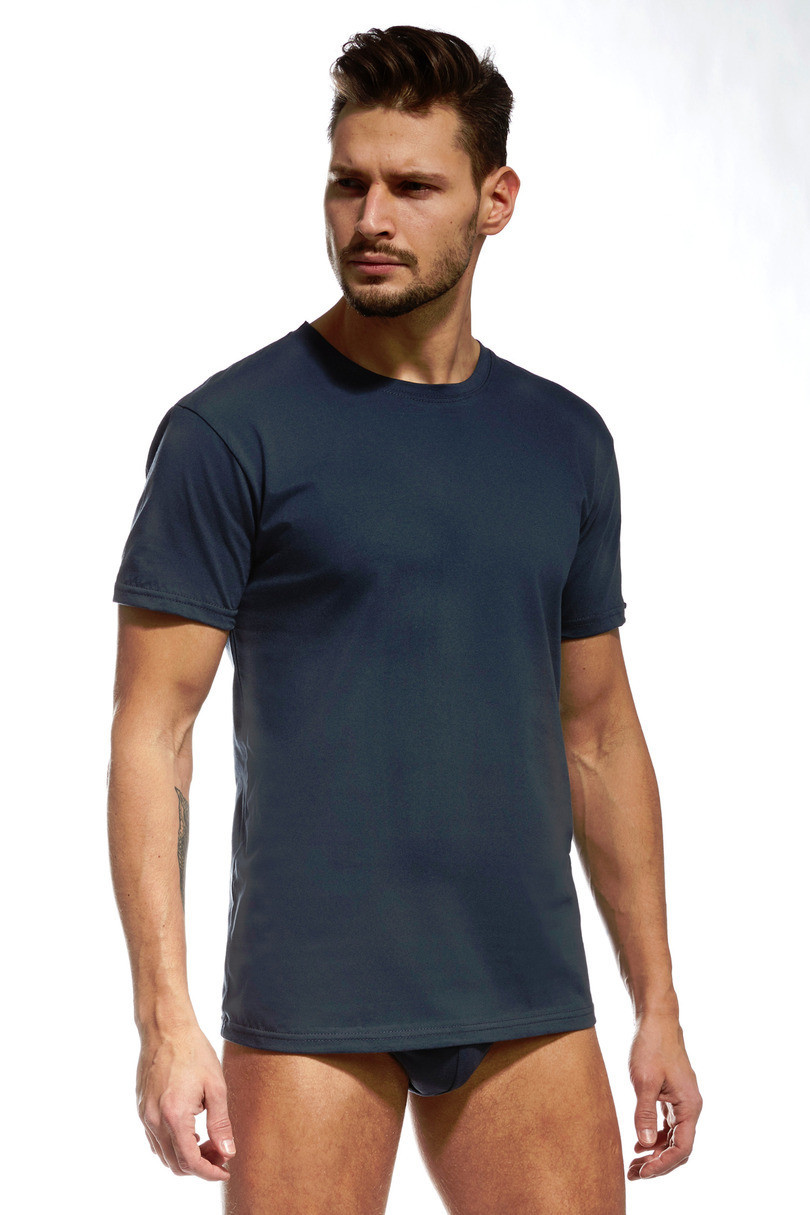 Pánské tričko AUTHENTIC 202NEW - CORNETTE černá XL