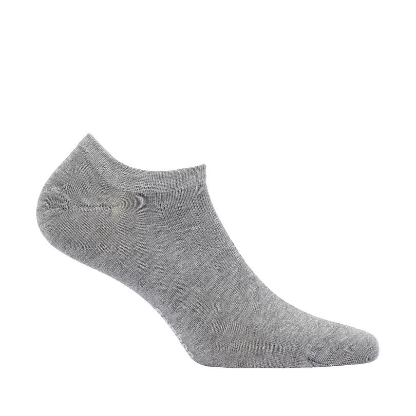 Pánské kotníkové ponožky BAMBOO se silikonem černá 43-46