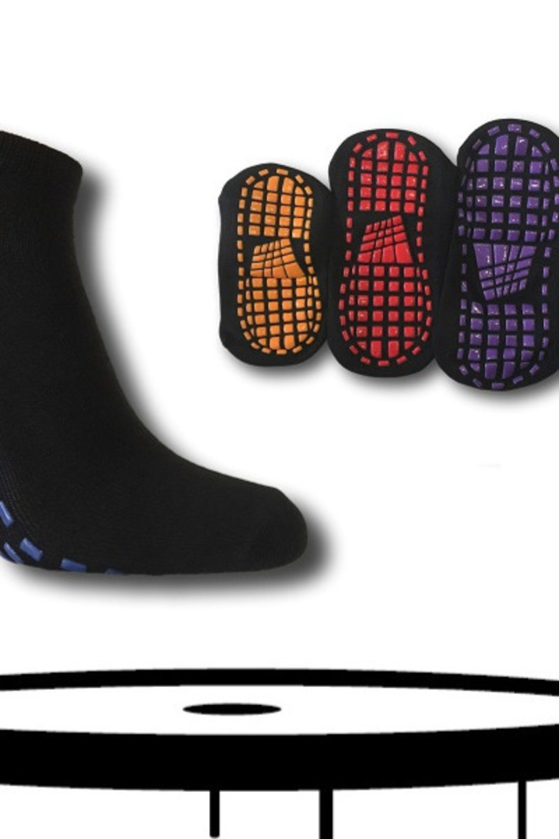 Ponožky YOGA-TRAMPOLINA 1205 černá 35-38