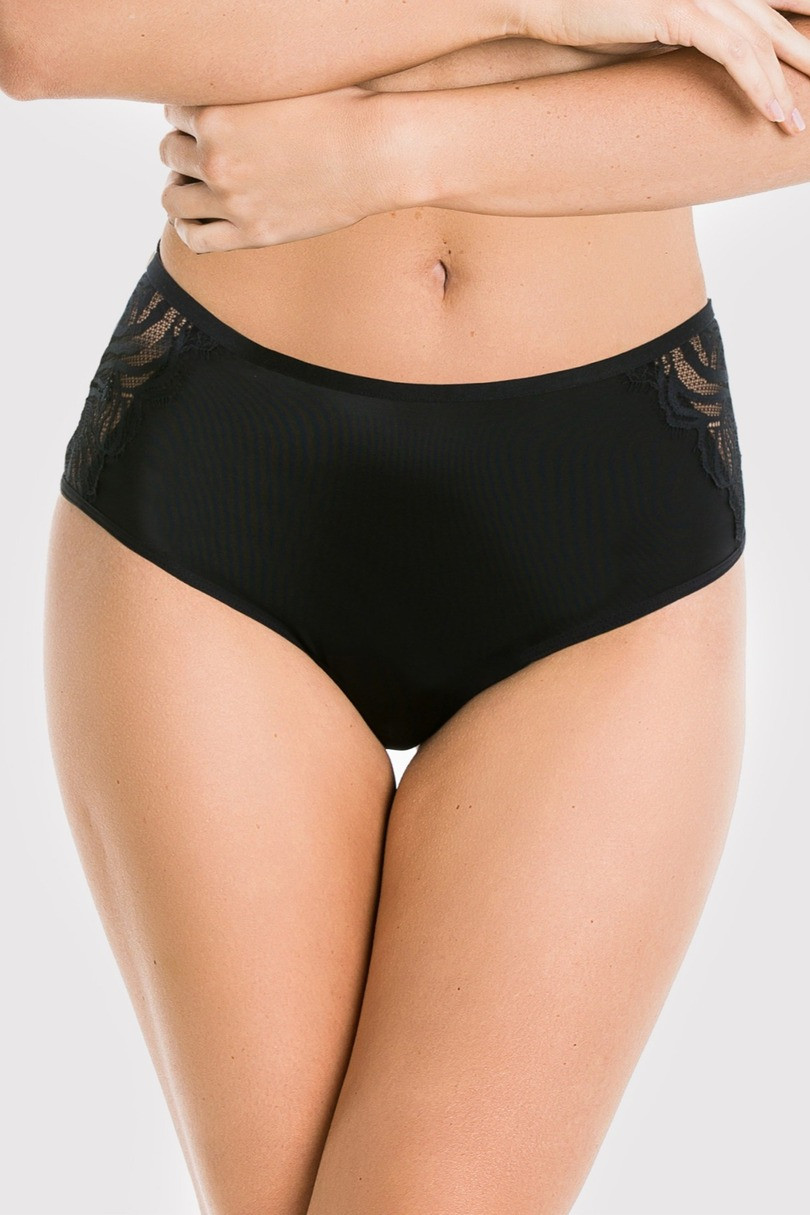 Dámské kalhotky brazilky GYPSY 01103 černá XL
