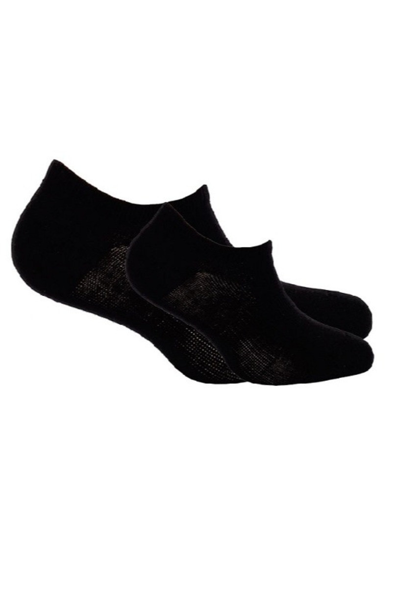 Hladké pánské ponožky BE ACTIVE černá 45/47