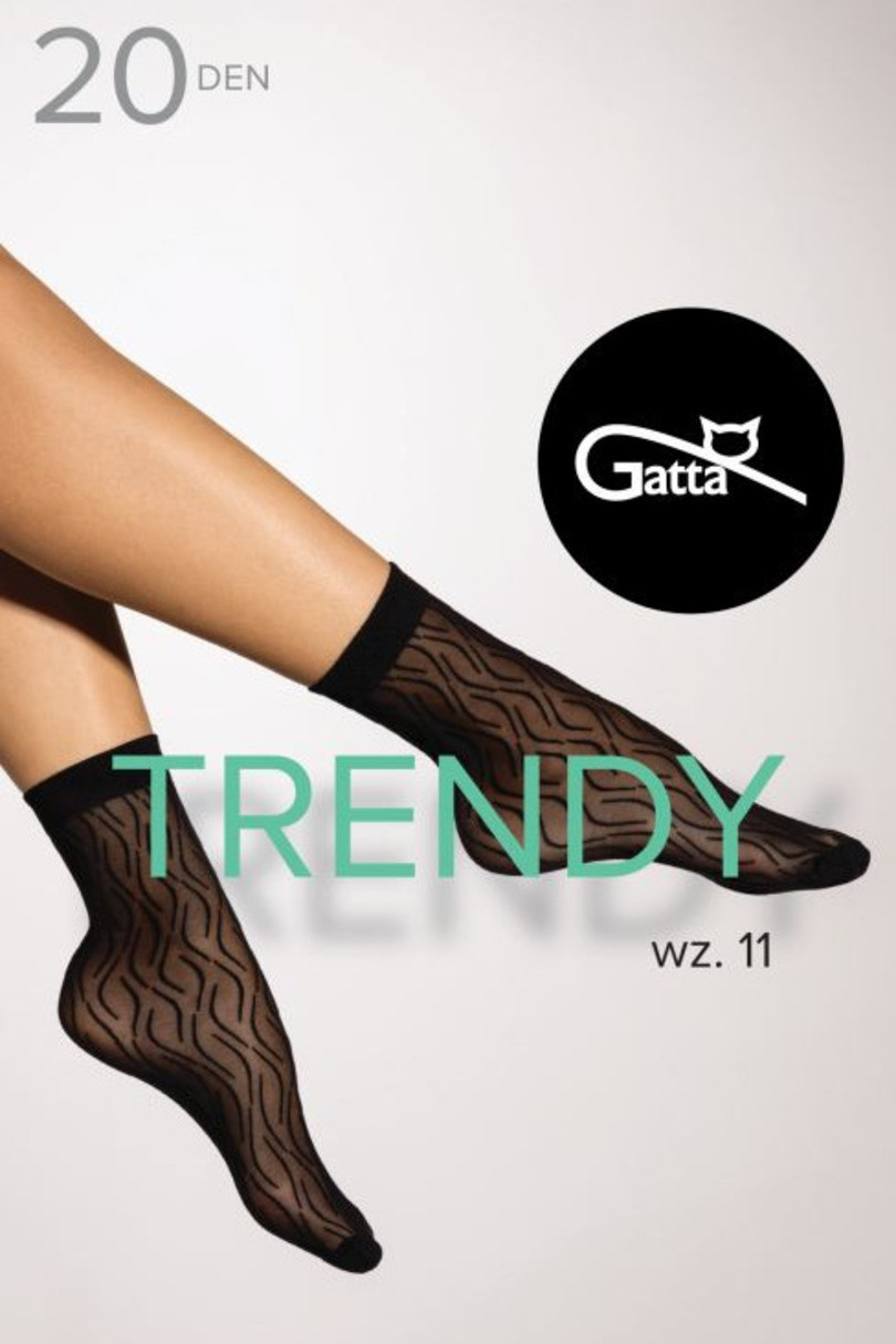 Dámské ponožky TRENDYLINE SOCKS - 11 nero UNI