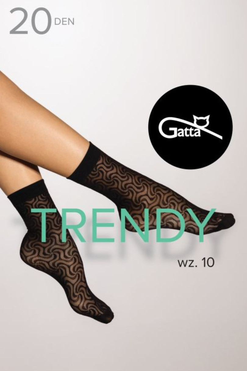 Dámské ponožky TRENDYLINE SOCKS - 10 nero UNI