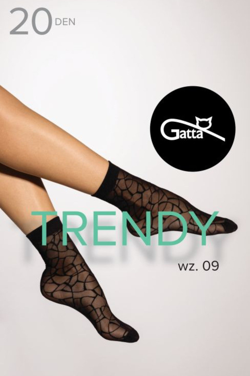 Dámské ponožky TRENDYLINE SOCKS - 09 nero UNI