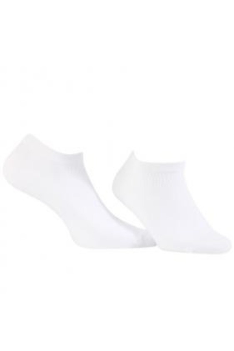 Hladké dětské ponožky SOFT COTTON - Jaro/léto, 6-11 let bílá 27-29