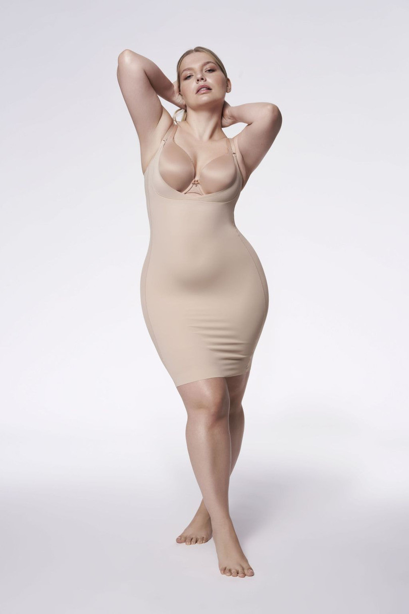 Dámská spodnička pod poprsí SHAPEWEAR 222 Béžová přírodní M