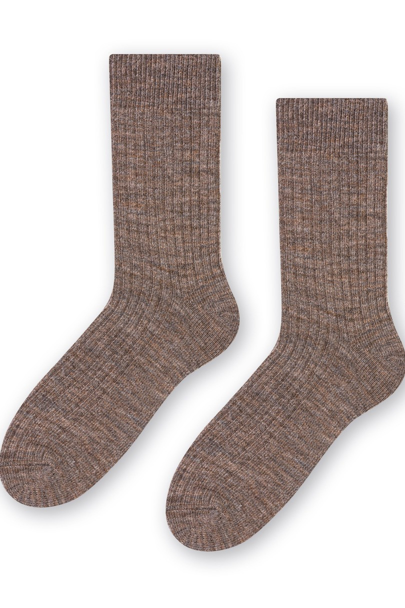 Pánské ponožky ALPACA 044 béžová melanž 44-46