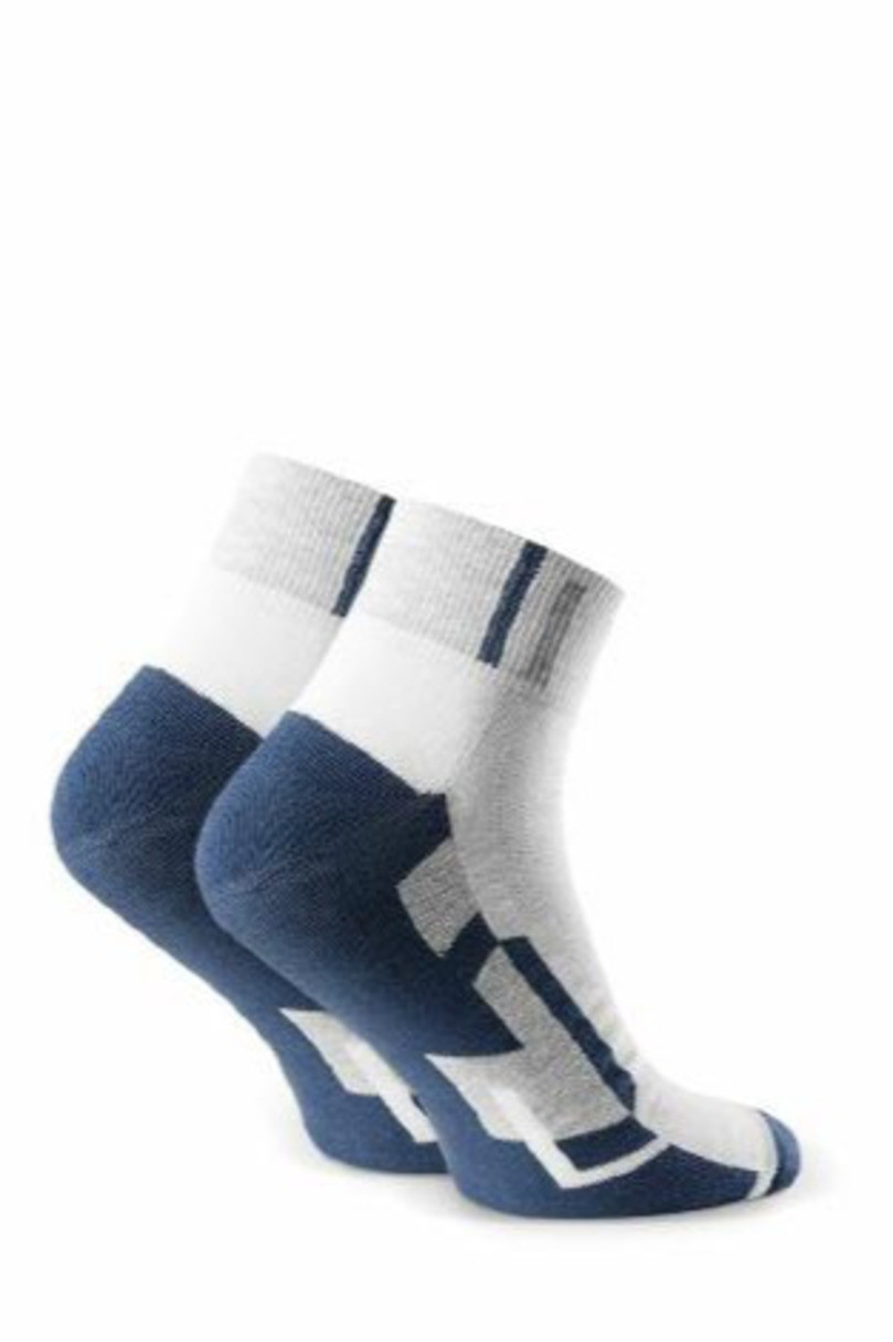 Ponožky na kolo 040 Bílá 44-46