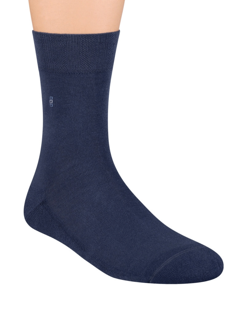 Pánské polofroté ponožky se vzorem 003 JEANS 39-41