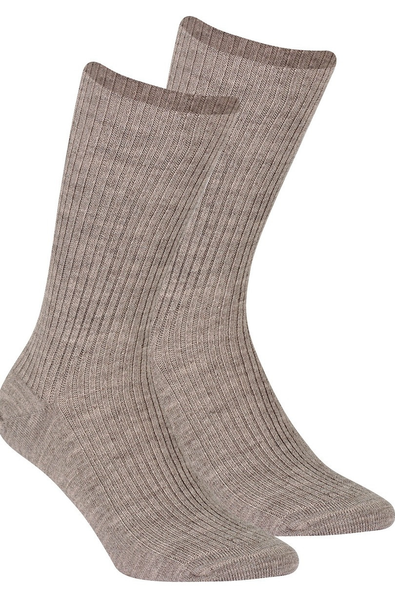 Vzorované ponožky AKRYL/VLNA W.957 BEIGEMEL UNI