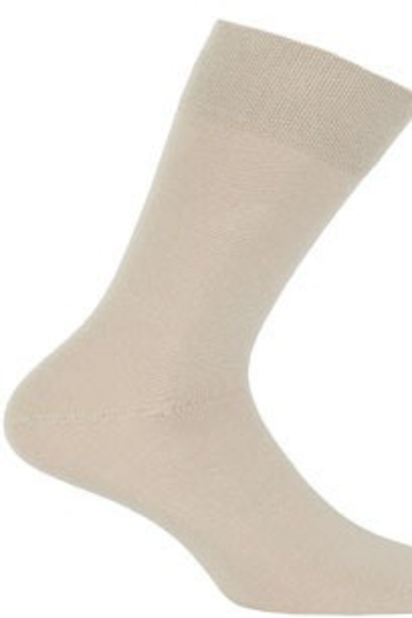 Hladké pánské ponožky ELEGANT LATTE 48 45-47