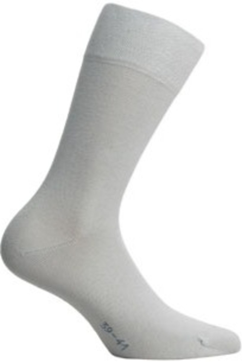 Hladké pánské ponožky ELEGANT GREY 18 45-47