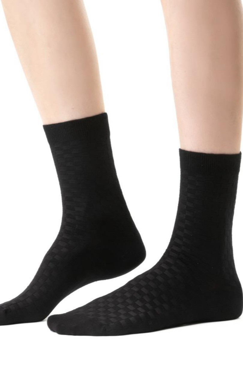 Dámské netlačící ponožky 125 černá 38-40
