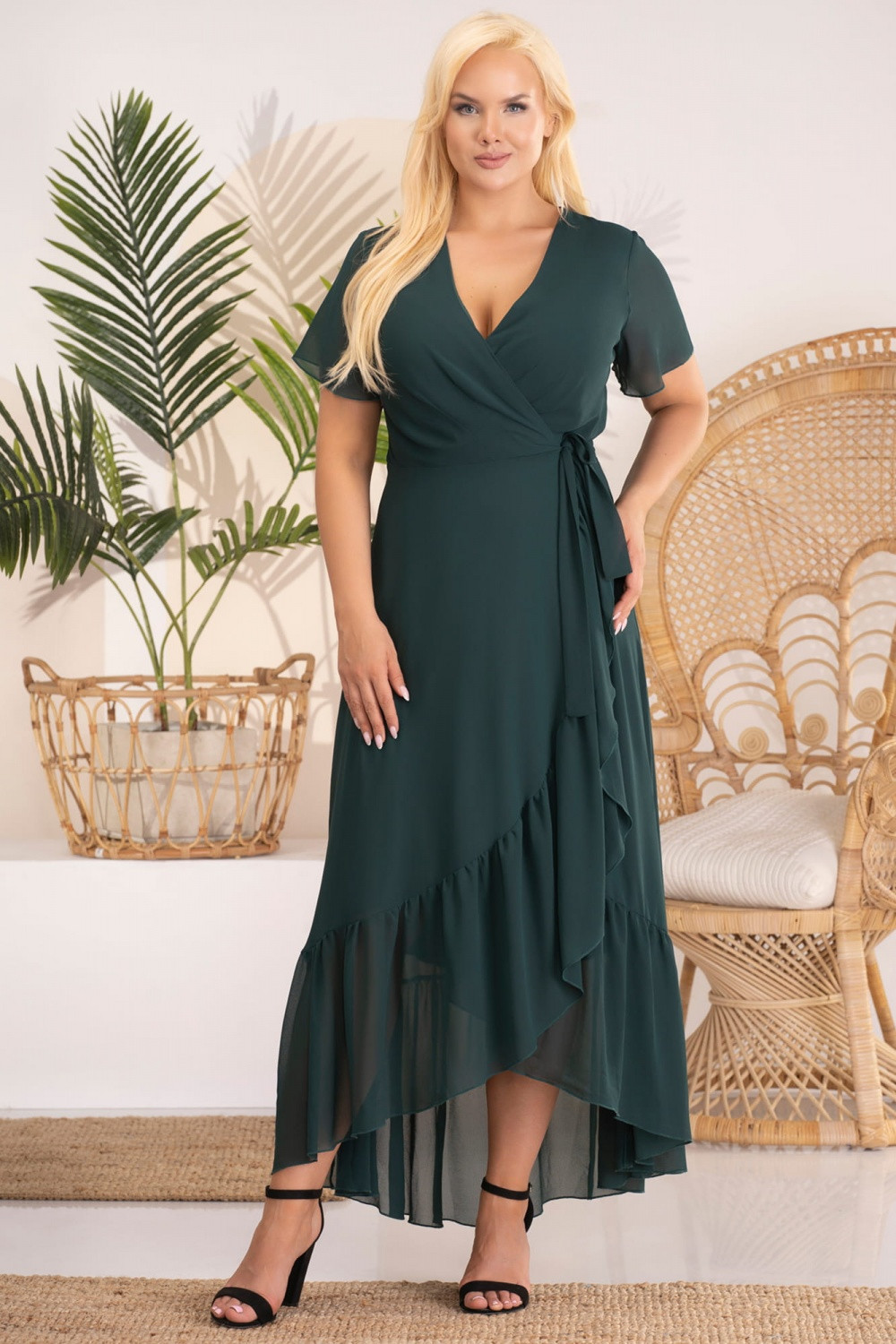 šaty plus size model 183280 Karko 54/56