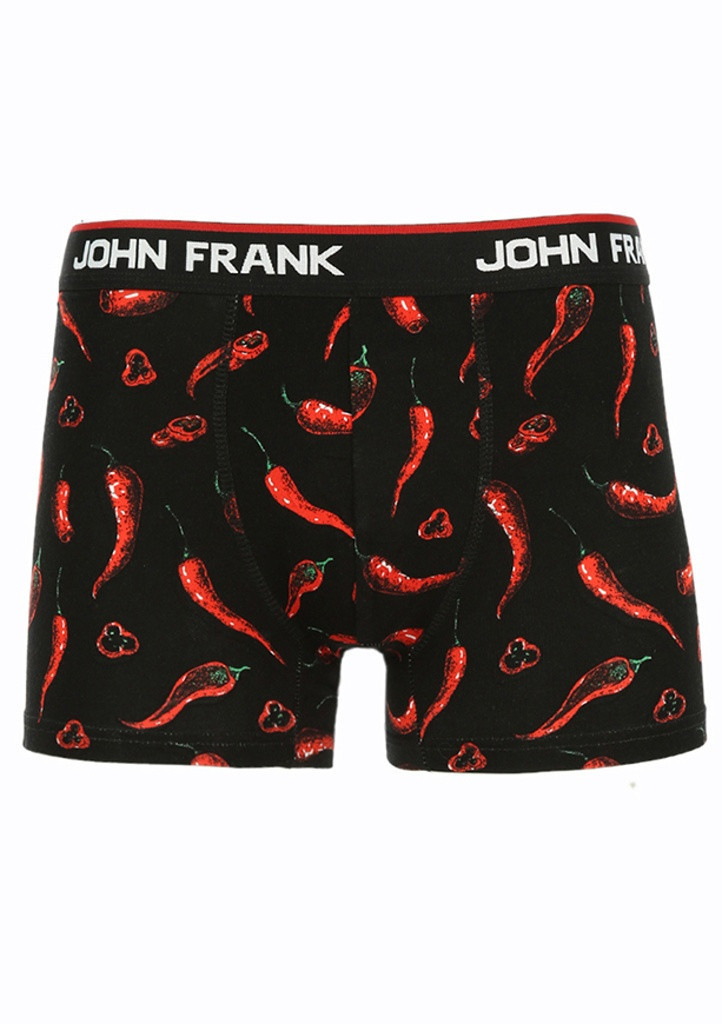 Pánské boxerky John Frank JFBD318 S černá