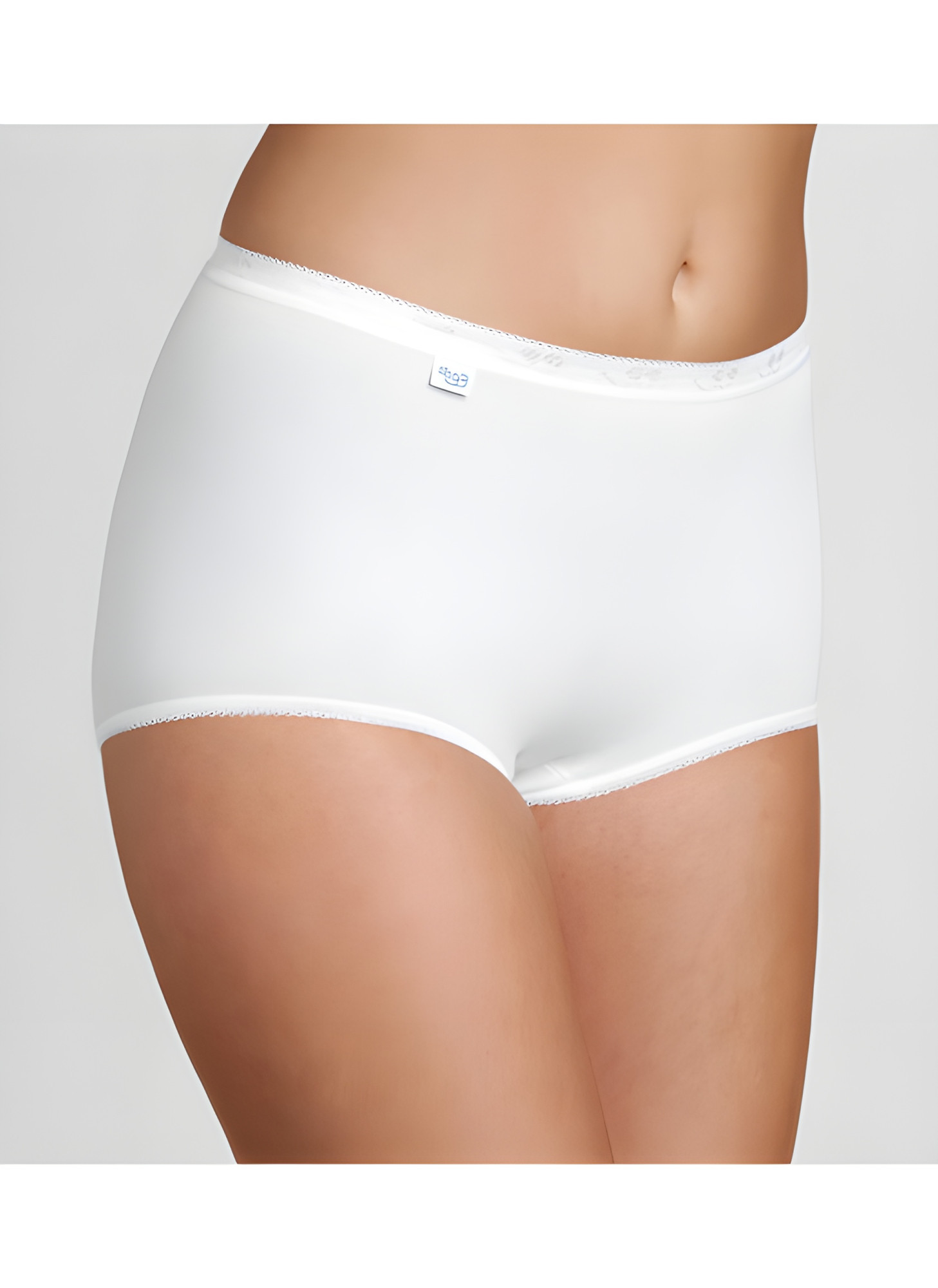 Dámské kalhotky Sloggi Basic+ Maxi 2P bílé WHITE 42