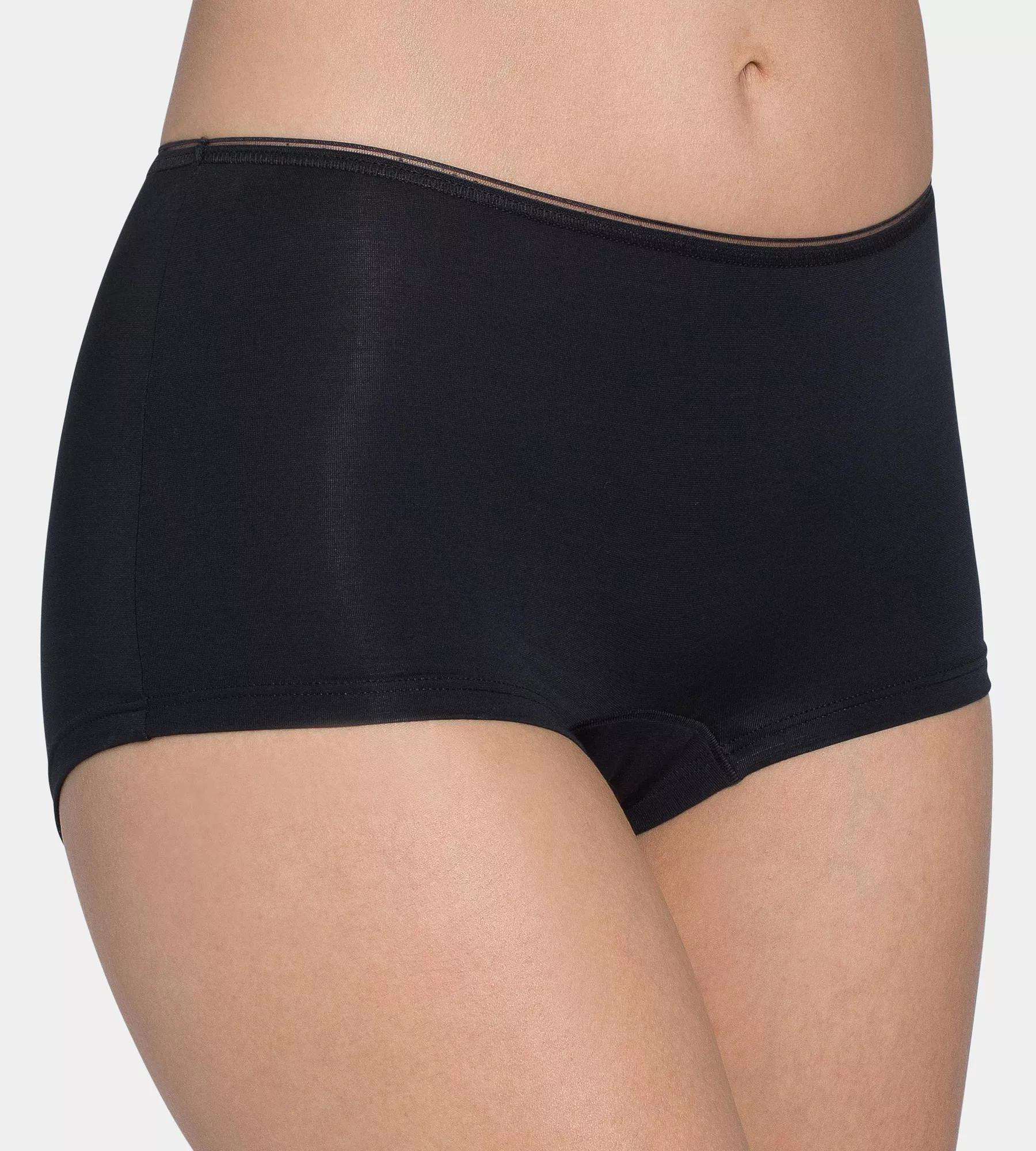 Dámské kalhotky Feel Sensational Short 02 - BLACK - černé 0004 - SLOGGI BLACK 36