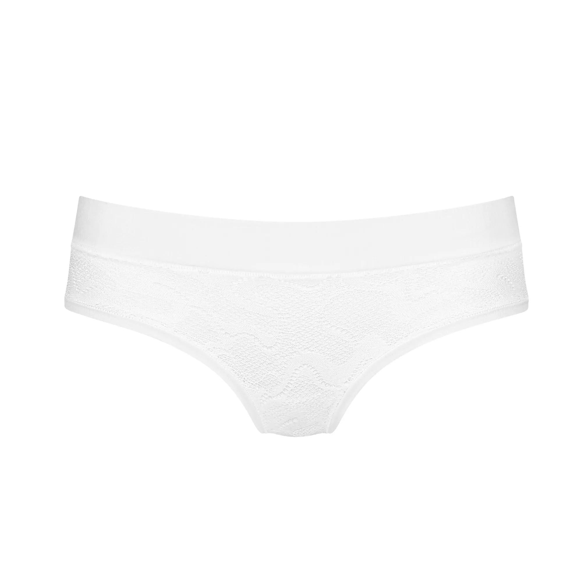 Dámské kalhotky GO Allround Lace Hipster - WHITE - bílé 0003 - SLOGGI WHITE One