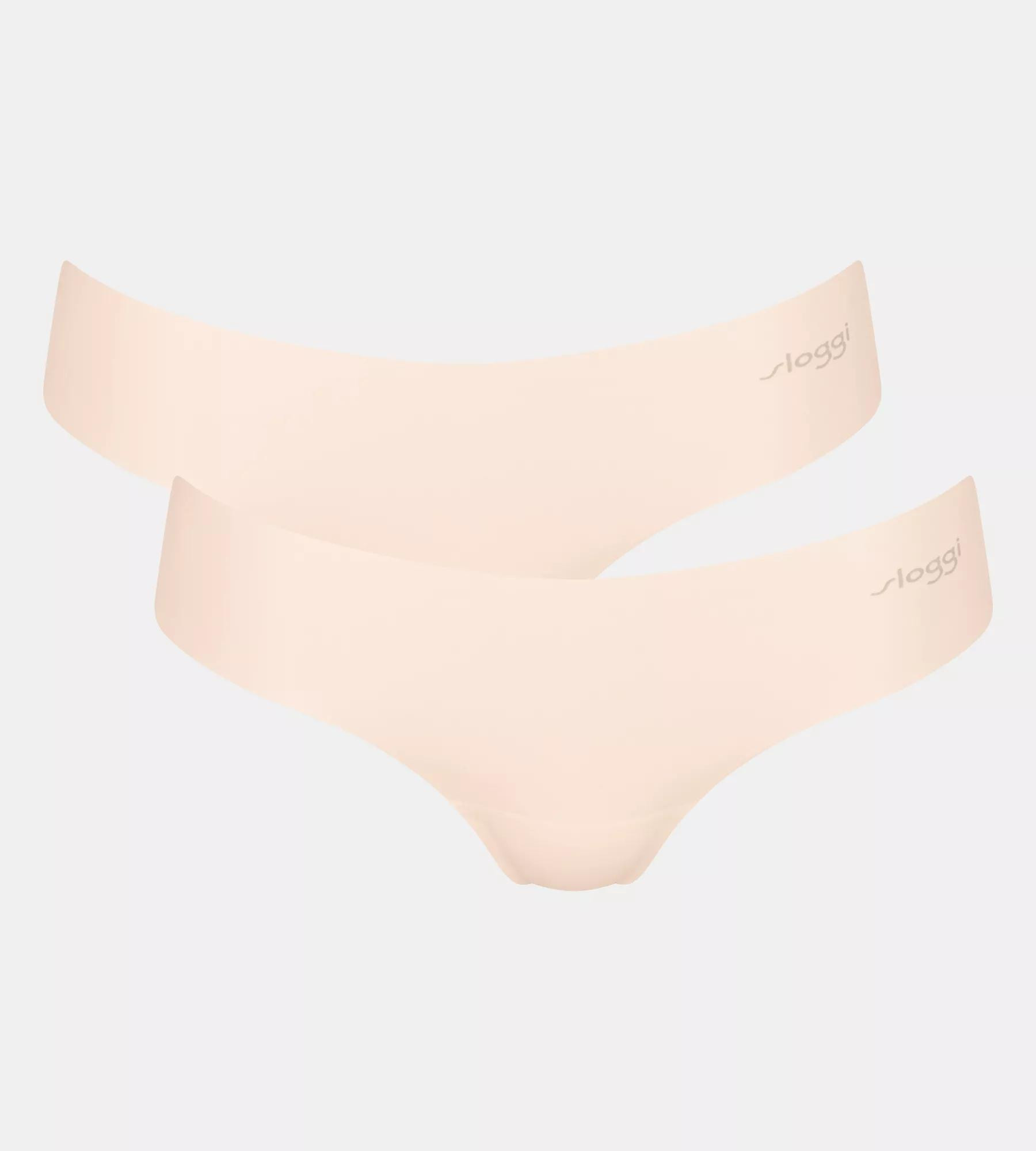 Dámské kalhotky ZERO Microfibre 2.0 Hipstring 2P - WHITE - ecru 6308 - SLOGGI WHITE XS