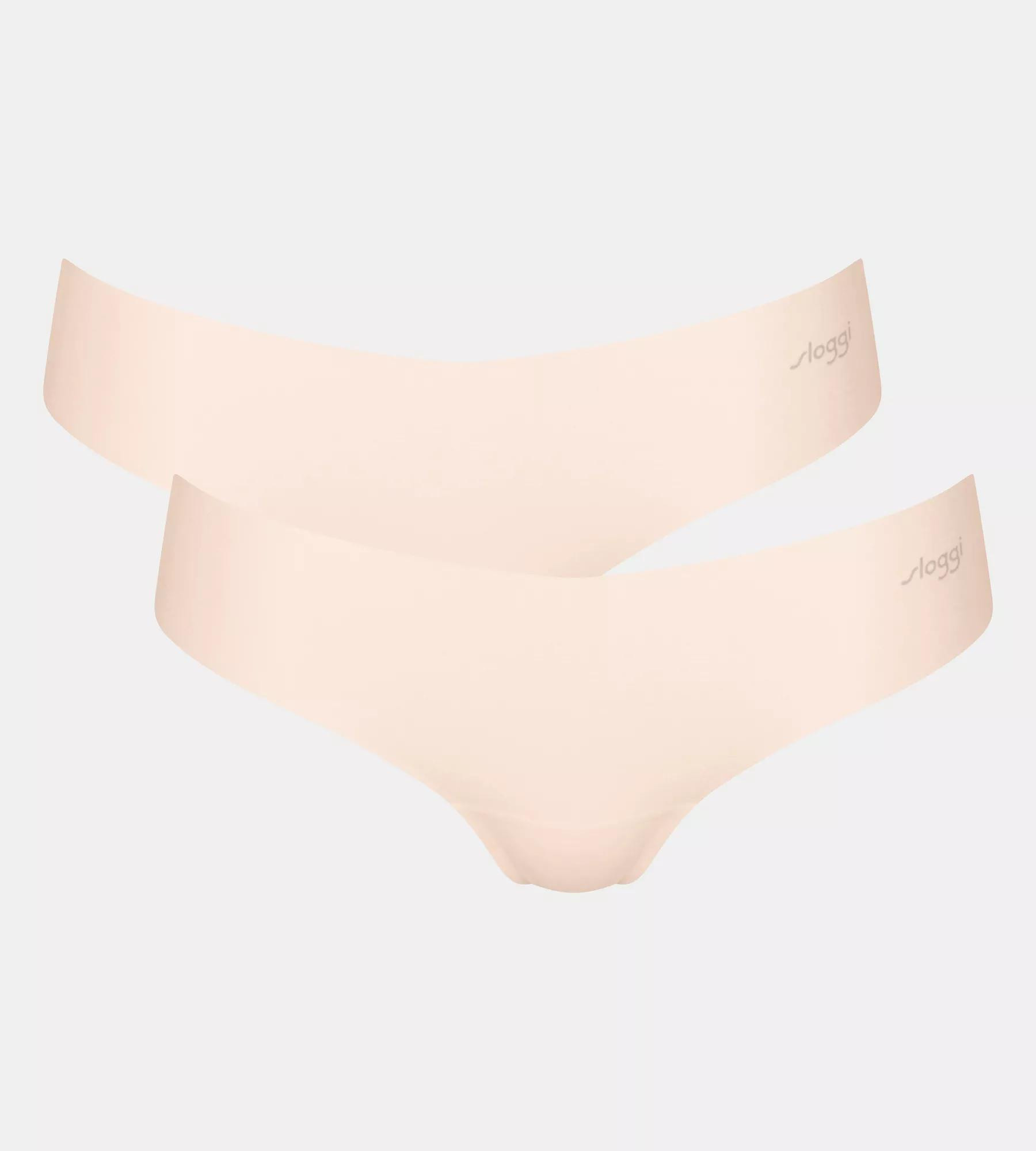 Dámské kalhotky ZERO Modal 2.0 Hipstring 2P - WHITE - ecru 6308 - SLOGGI WHITE XS