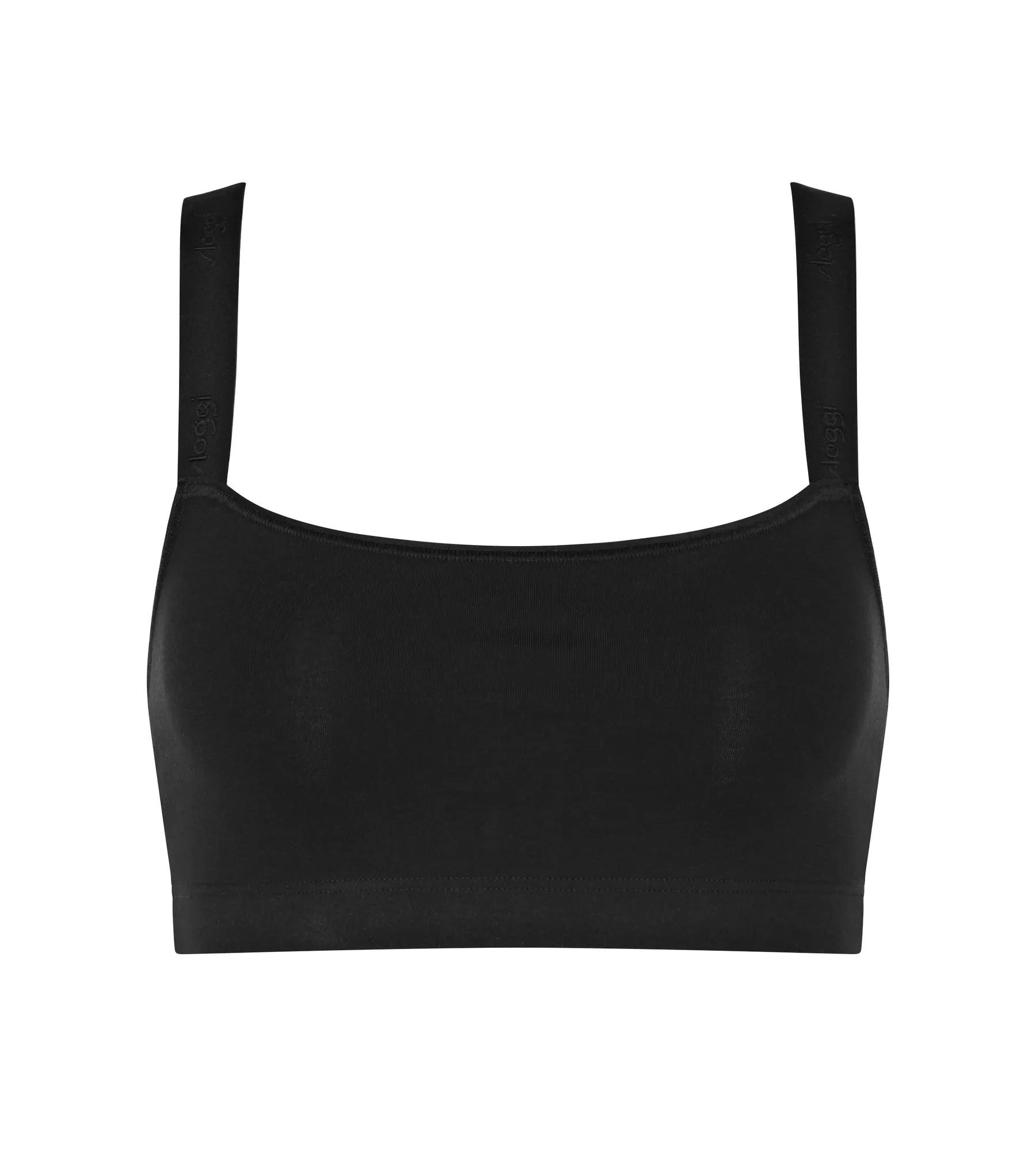 Dámský top GO Casual Top - BLACK - černý 0004 - SLOGGI BLACK M