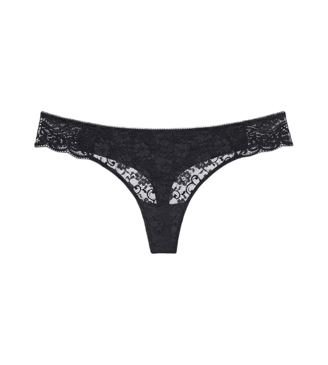 Dámská tanga Amourette Hipster String - BLACK - černé 0004 - TRIUMPH BLACK 38