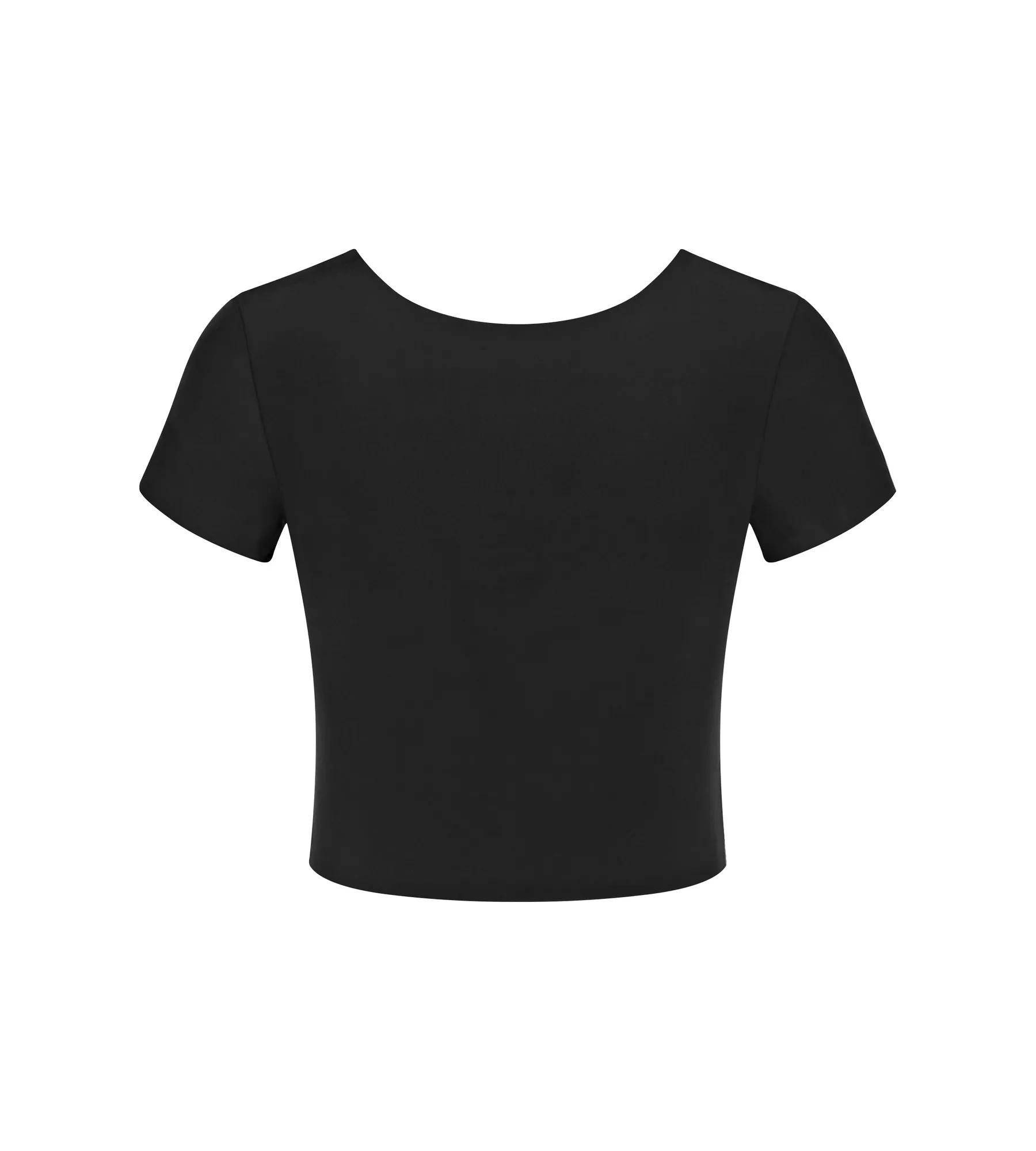 Dámský top ZERO Feel 2.0 Crop Top - BLACK - černý 0004 - SLOGGI BLACK XS