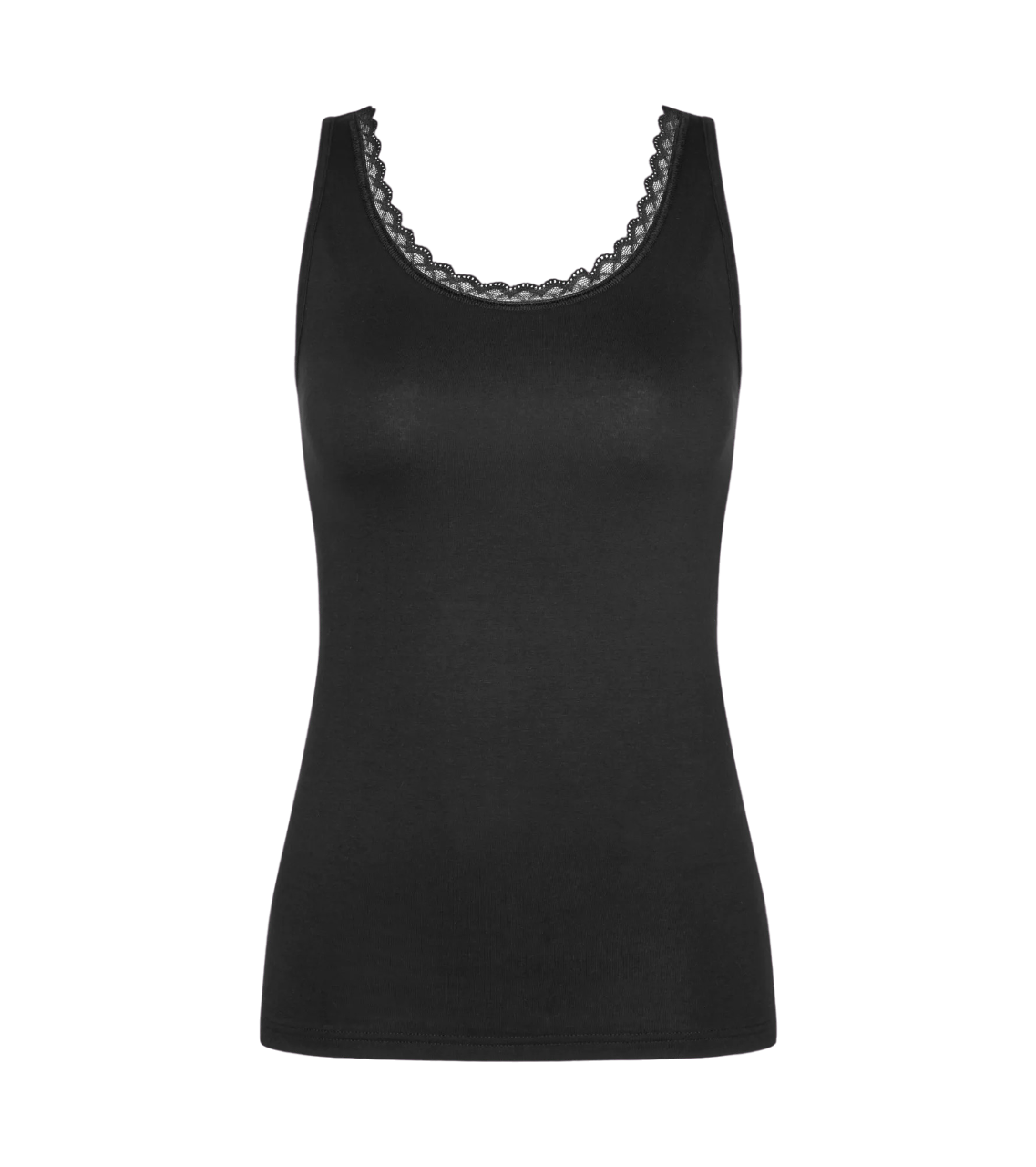 Dámské tílko Feel Of Cotton Tank Top - BLACK - černé 0004 - TRIUMPH BLACK 42