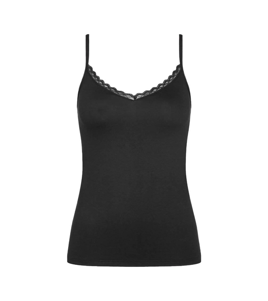 Dámské tílko Feel Of Cotton Spaghetti Top - BLACK -černé 0004 - TRIUMPH BLACK 42