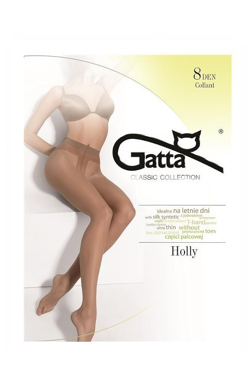 Dámské punčochové kalhoty Gatta Holly 8 den golden/odd.béžová 4-L