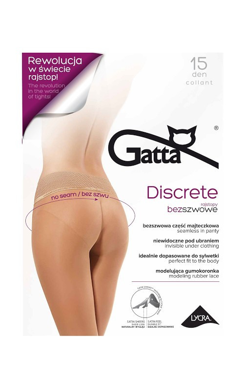 Dámské punčochové kalhoty Gatta Discrete 15 den nero/černá 3-M