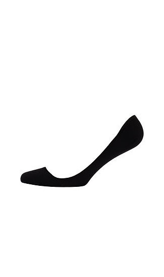 Dámské ponožky ťapky Wola Perfect Woman W81.071 Mokasíny Silikon černá 39-41