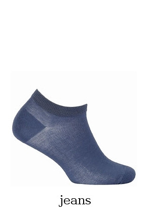 Dětské ponožky Wola Soft Cotton W31.060 6-11 džíny/jeansy.modrá 30-32