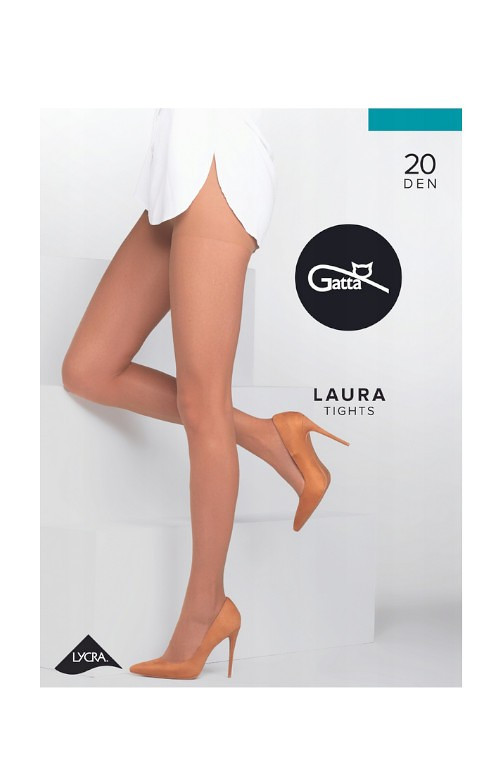 Dámské punčochové kalhoty Gatta Laura 20 den 5-XL, 3-Max fumo/odc.šedá 5-XL
