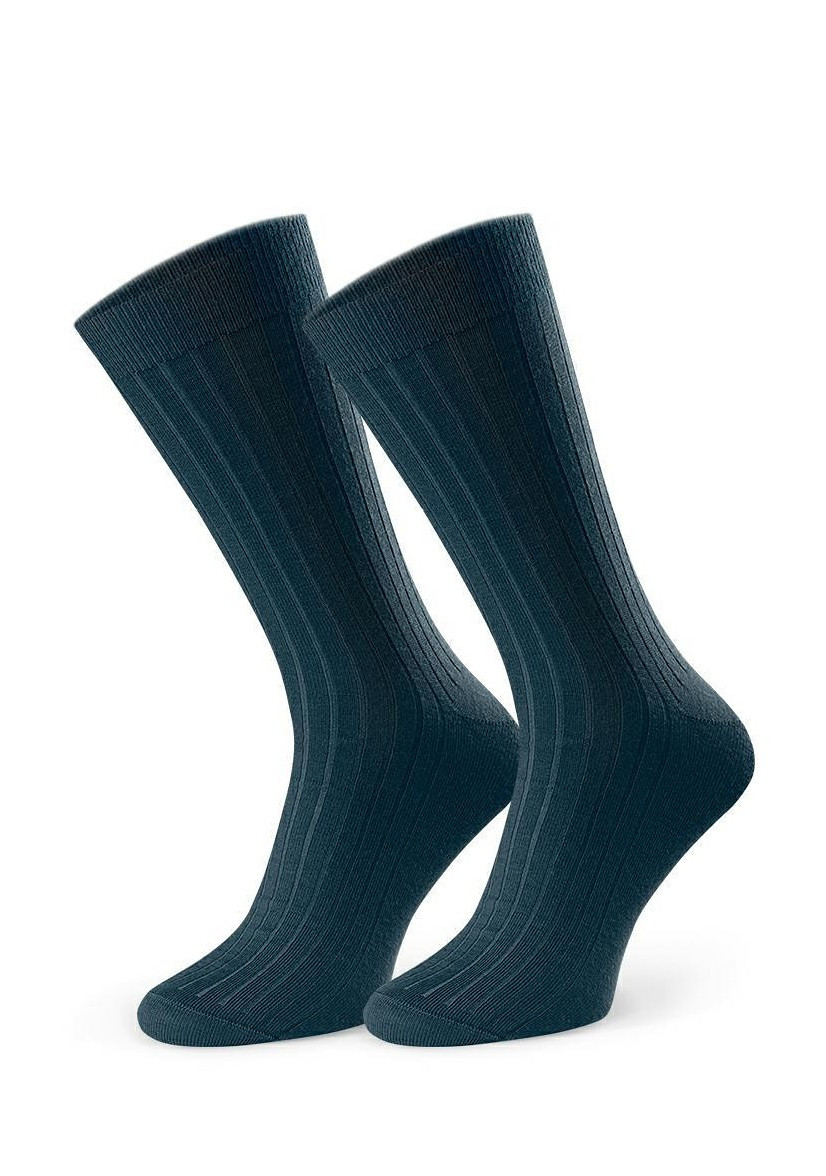 Pánské žebrované ponožky Steven art.130 Merino kaštanové 44-46