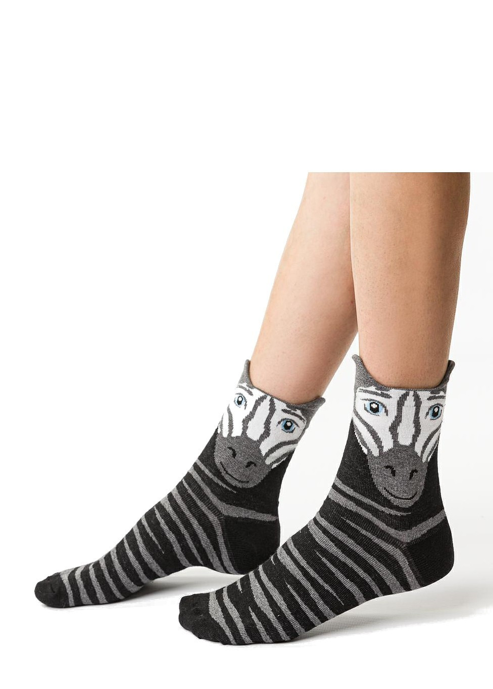 Dámské ponožky Steven art.099 Vybrané vzory losos 35-37