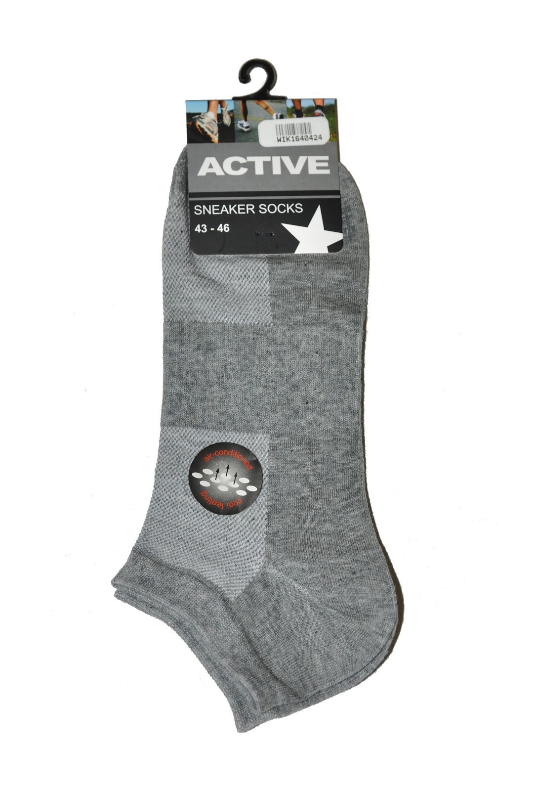 Pánské ponožky WiK 16404 Active 39-46 bílá 43-46