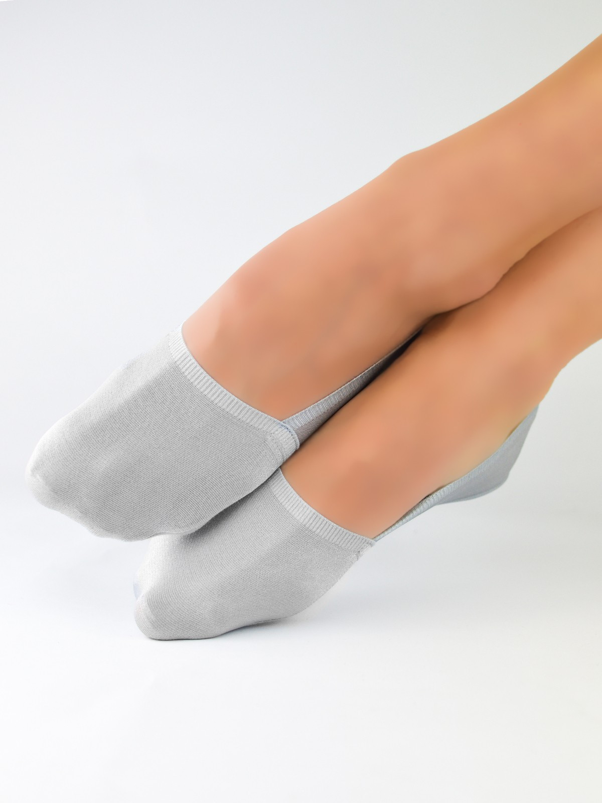 Dámské ponožky - baleríny Noviti SN024 Laserové, Silikon, ABS Béžová 36-41