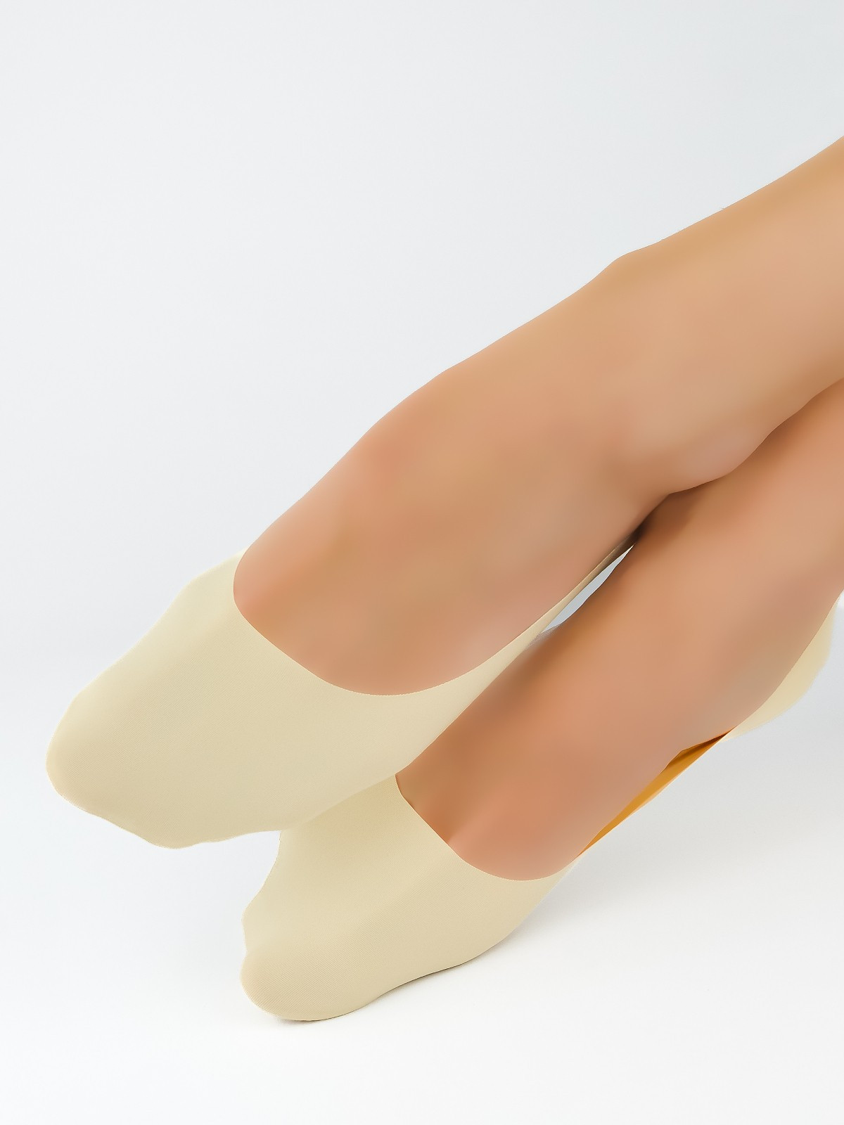 Dámské ponožky - baleríny Noviti SN028 Laserové, Silikon Béžová 36-41
