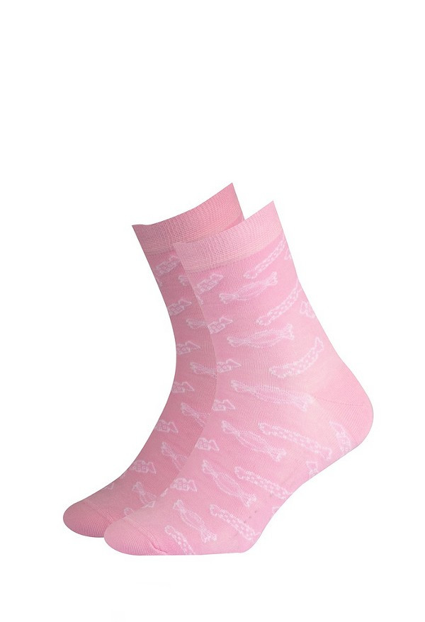 Dívčí vzorované ponožky Gatta 234.59N 214.59n Cottoline 27-32 palce 27-29