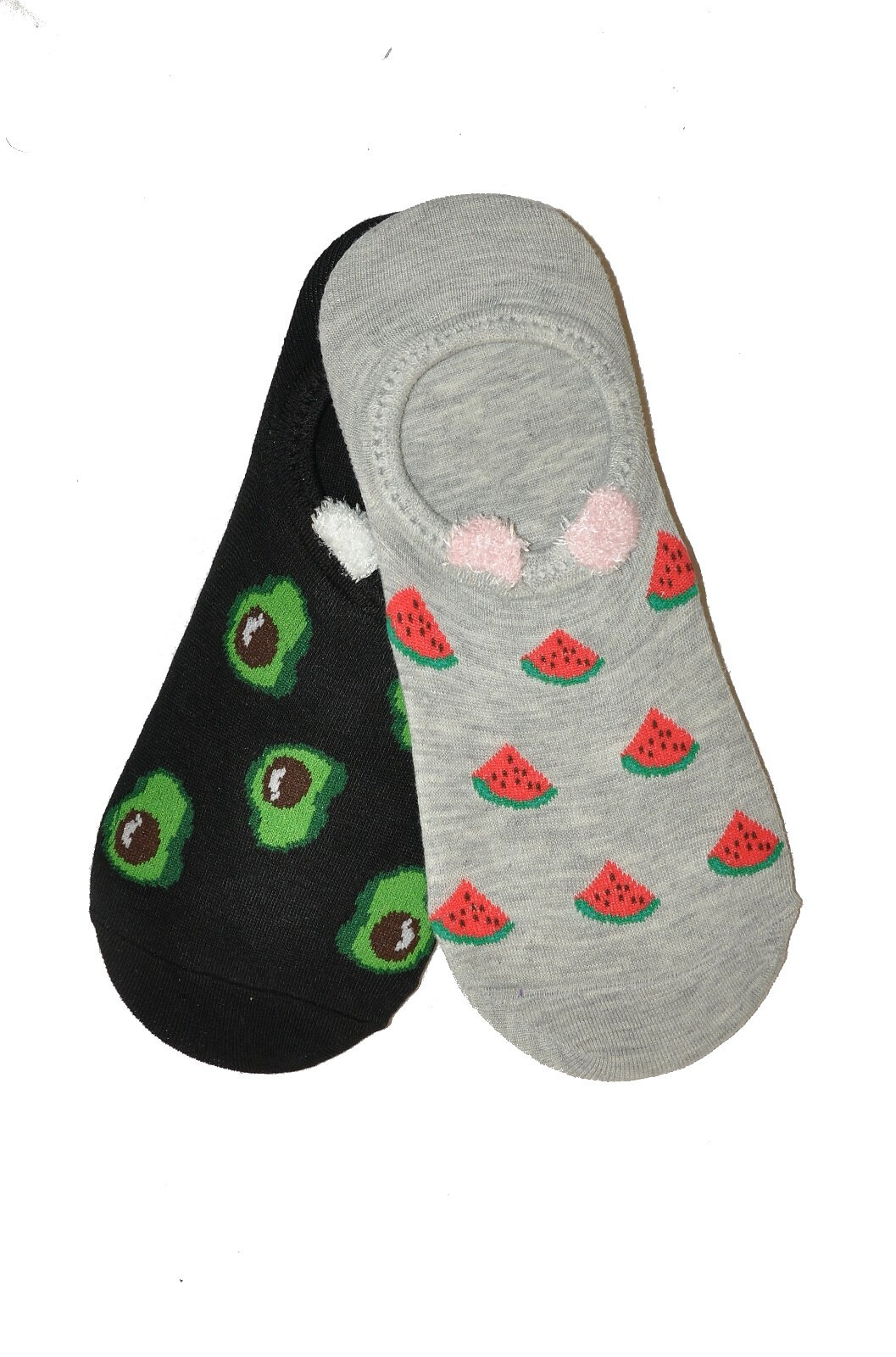 Dámské ponožky baleríny WiK 0144 Midini Ovoce A'2 36-41 směs barev 36-38