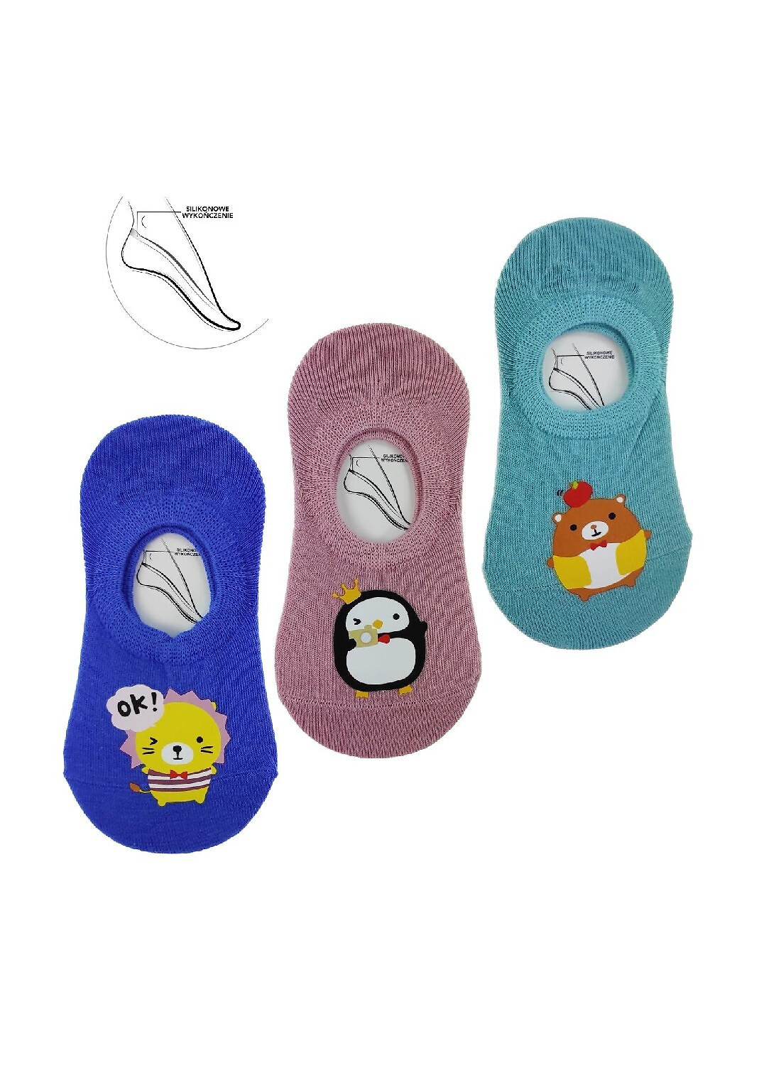 Dětské ponožky Moraj CDK 170-017 Zvířátka 23-34 směs barev 31-34
